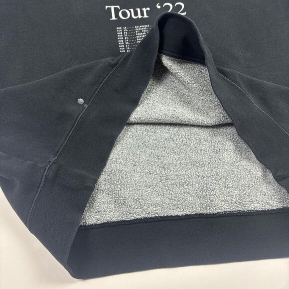 Kendrick Lamar Big Steppers Tour Hoodie Mens L Black "Are You Happy For Me" 2022 - Picture 8 of 8